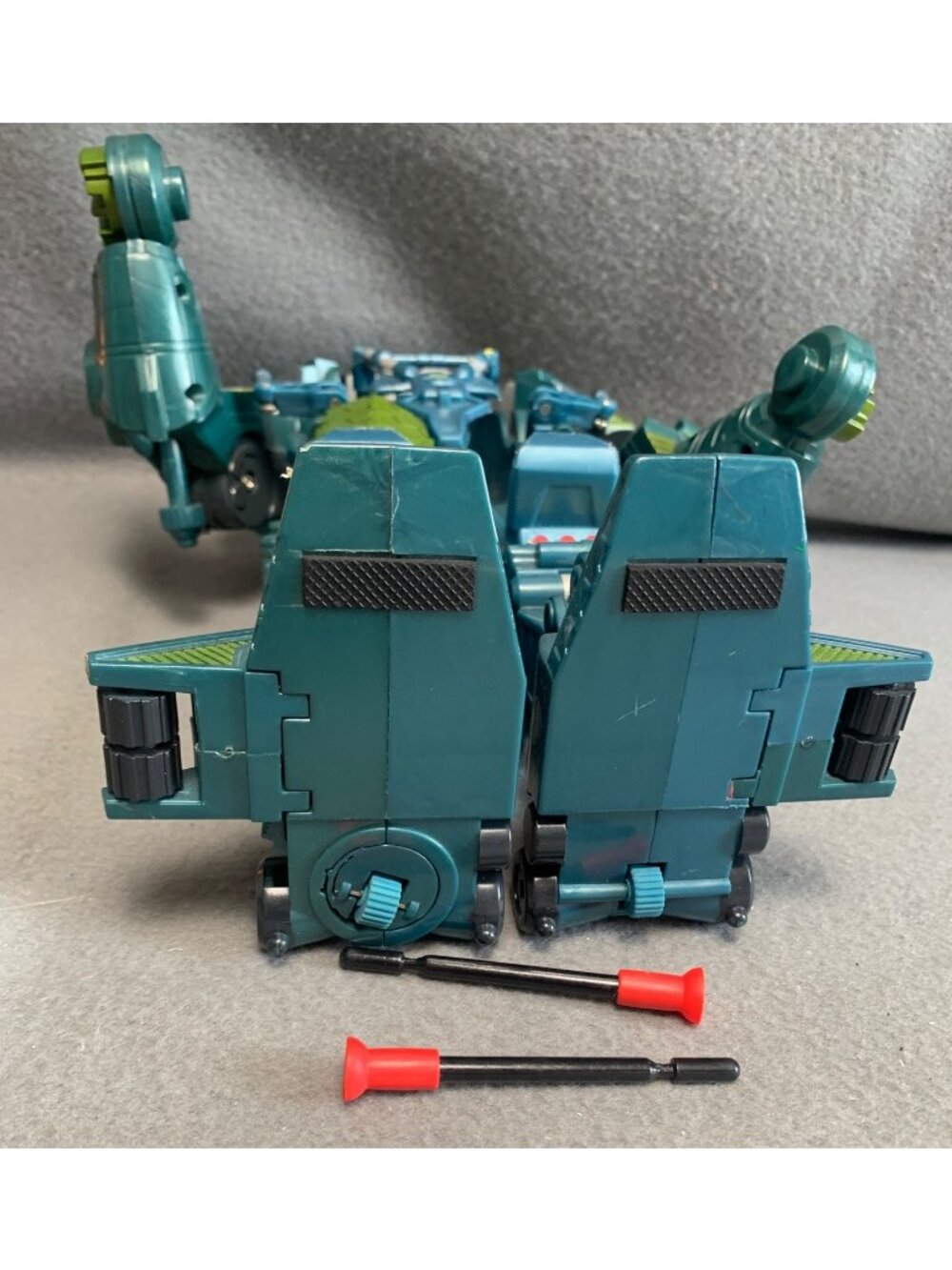 1998 TMNT Teenage Mutant Ninja Turtles Mech Wrecker Motorized Battle Suit - Picture 6 of 12
